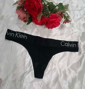 Calvin Klein Black Thong