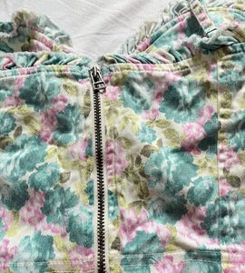 Floral Bustier Top