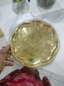 Brass Pooja Thali Set Fix Price