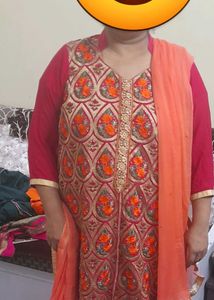 Embroidered Pant Kameez Suit