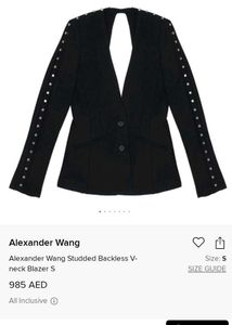 Silver Studded Backless