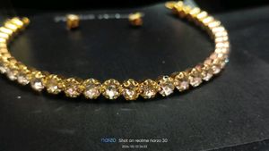 NEW LOOK SILVER STONE JWELLERY SET FOR GIRLS/KIDS