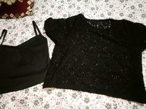 Black Lace Top
