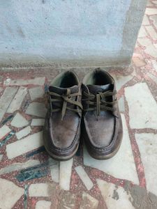 Brown Leather Ankle Boots