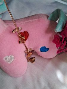 two handmade bracelet