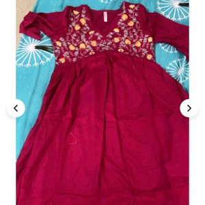 Elegant Embroidered Kurta Set