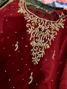 Party Wear Skirt Kurti Set