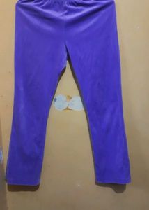 Purple Velvet Pants