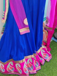 Colorful Anarkali Suit