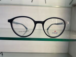 Stellrad Eyeglasses - Round Black Frames