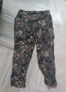 COMBO CORDSET With Floral Print Pant Suit