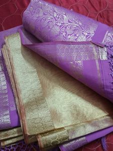 BANARSI TISSUE SAREE WITHOUT BLOUSE