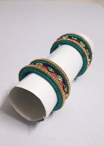 12% Off!! Handmade Silk Thread Bangles