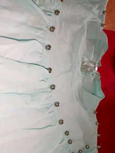 Elegant Beaded Chiffon Top