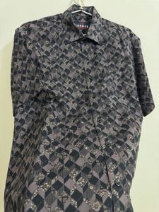 Patterned Casual Shirt