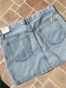 Mango Denim Mini Skirt fits smalll