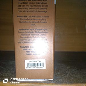 MILA Beaute Longwear Foundation