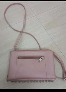 Combo Nevy Blue Handbags &amp; Nude Siling Bag