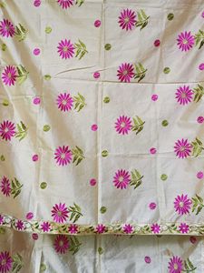 Assamese traditional mekhela sador used