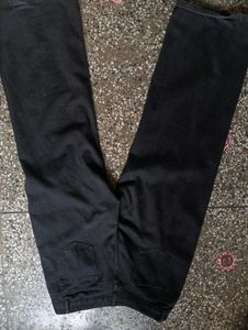 Black Ripped Jeans Of Savana