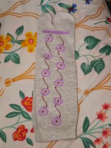 Floral Tabi Socks