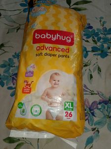 Babyhug Diaper Pants XL (18 pieces)