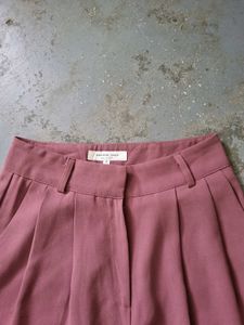 Dusty Rose Wide Leg Pants
