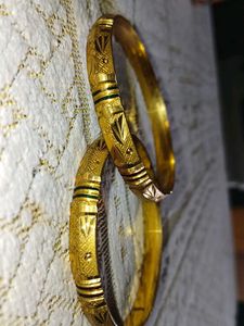 Gold Plated Bangles
