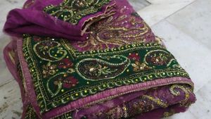 Full Work Saree With Blouse ✨