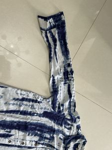Tie-Dye Button-Down Shirt