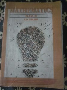 RD Sharma Class XI Maths Textbook