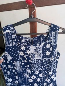 Patchwork Print Dress