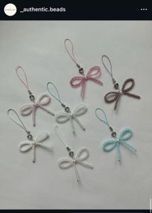 Cute Beaded Bow Charm