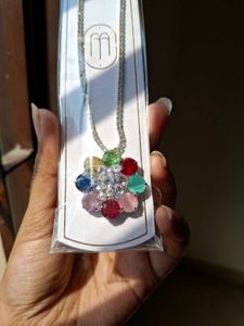 Multicolor Chain Pendant