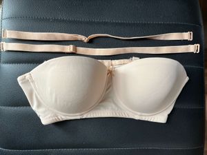 Strapless Padded Nude Bra