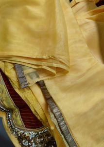 anarkali, bust size 34-36,heavy embroidery
