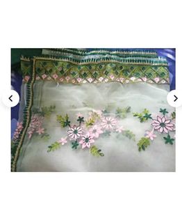 Floral Embroidered Dupatta