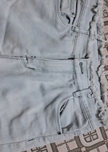 Light Wash Denim Pant