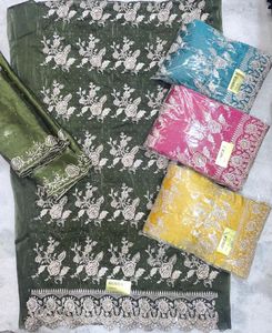 Embroidered Dress Material