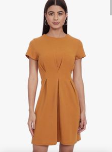 FabAlley Mustard Dress- SMALL