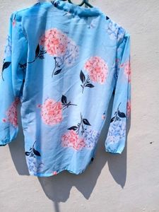 Floral  Top  Zara Basic
