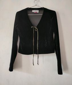 Velvet Cardigan