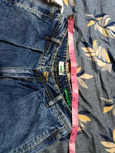 WIDE LEG DENIM JEANS