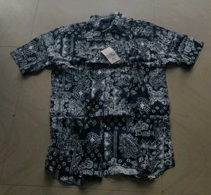 Patterned Short Sleeve Shirt