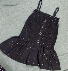 Cute Tank Top With Shrug ❤️🦋🖤