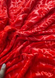 Shaneel Red Self Design