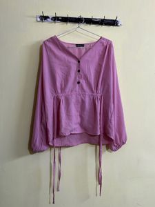 Vintage Mint Green Blouse