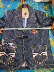 Tippy Jeans Denim Jacket Boys 10-12 Years