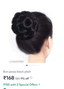 Hair Bun 🌺