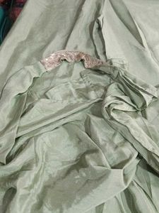 Sage Green Sequiens Dress
